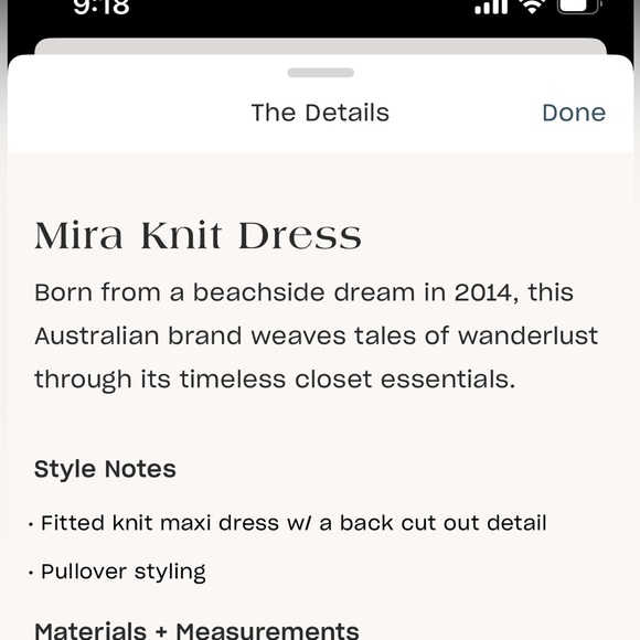 EUC The Wolf Gang Mira Sleeveless Knit Maxi Dress size Large - Picture 13 of 13